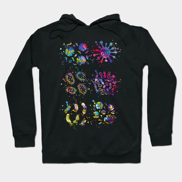 Bacteria Hoodie by erzebeth